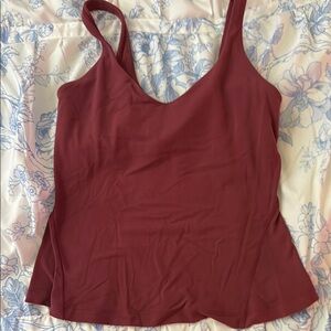 Lululemon Burgundy Align Top